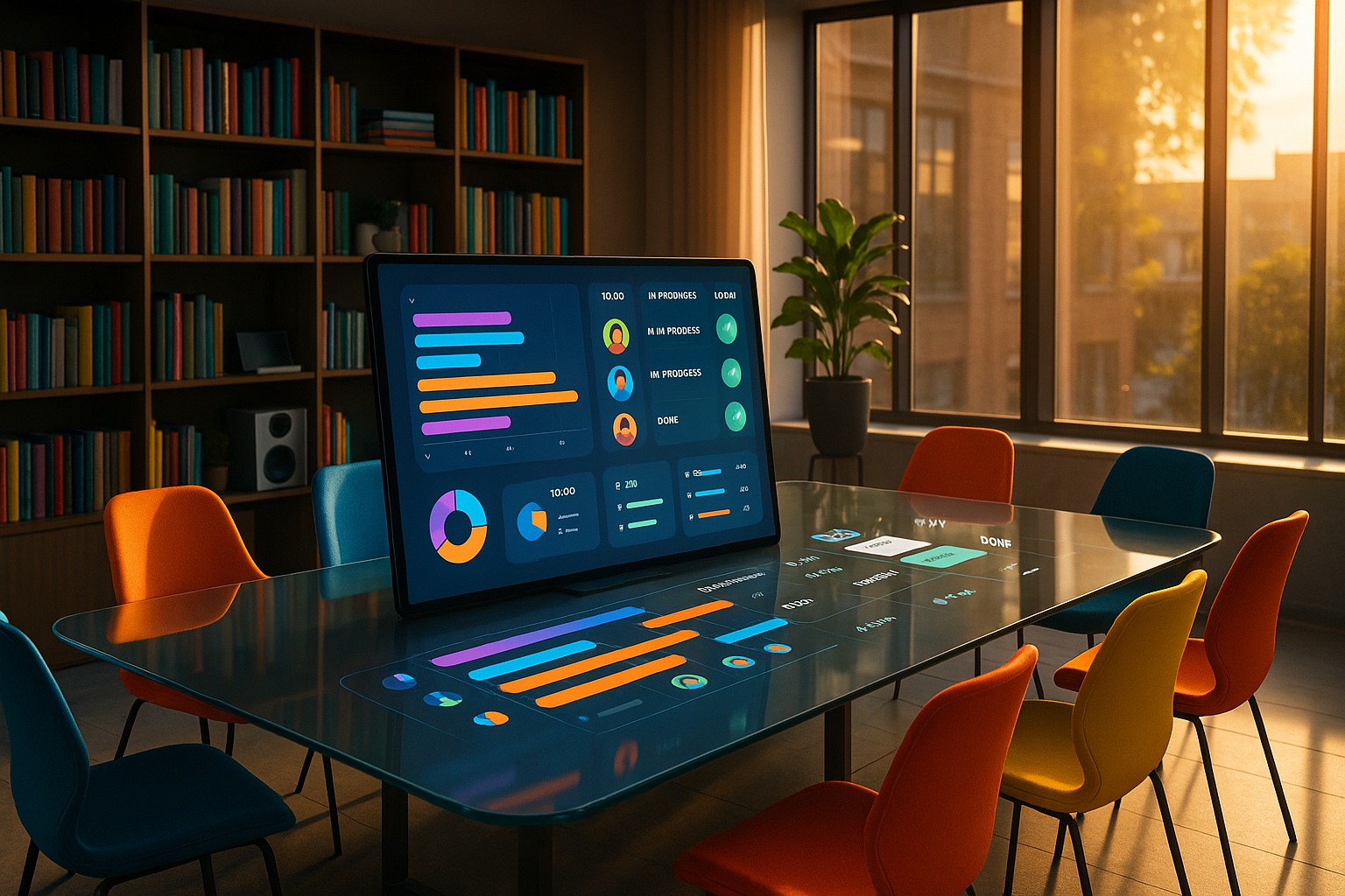 ## スケジュール管理・タスク自動化：見えないタスクを可視化するのイメージ