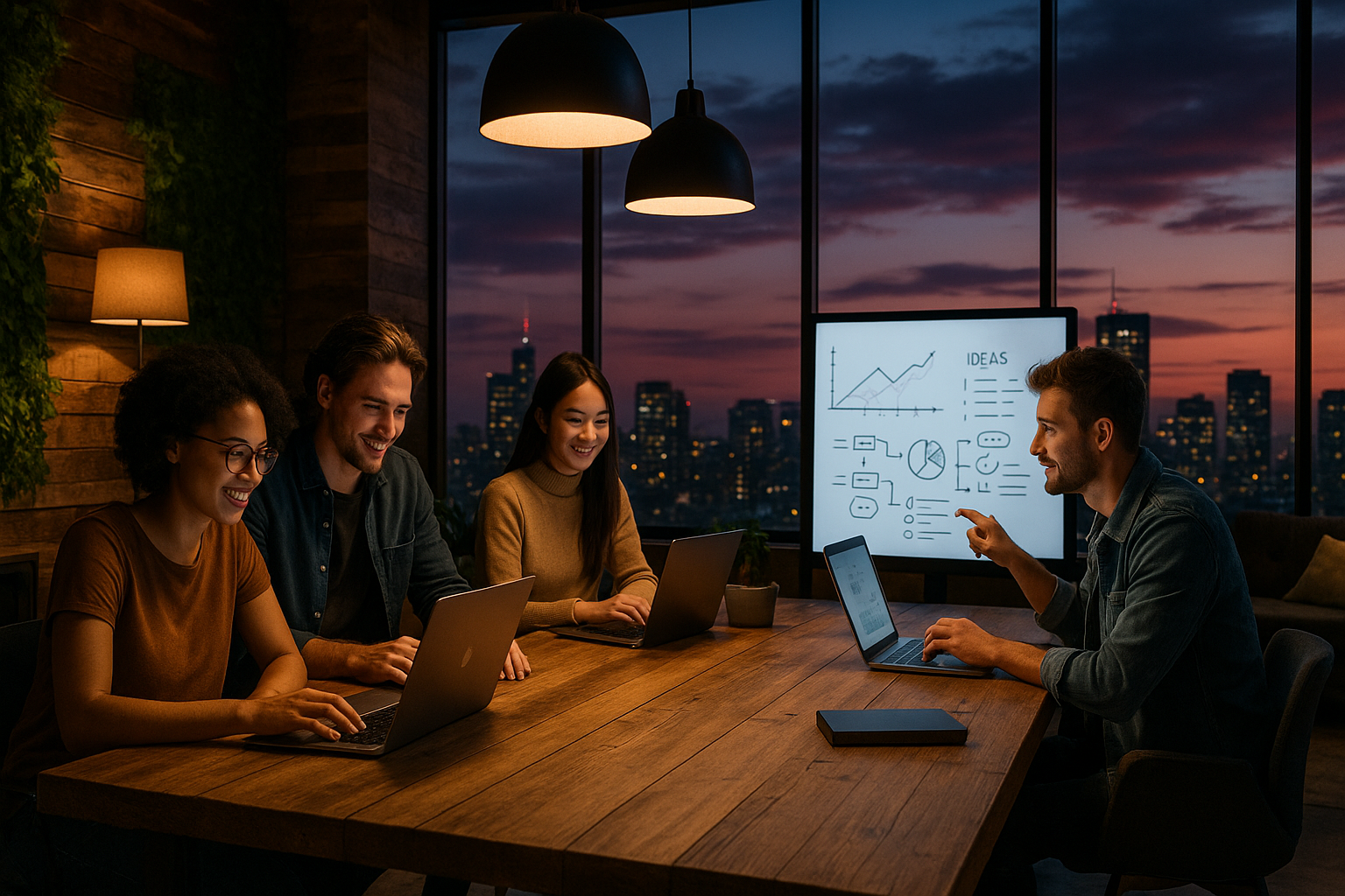 ケーススタディ：中小SaaS企業の変革のイメージ