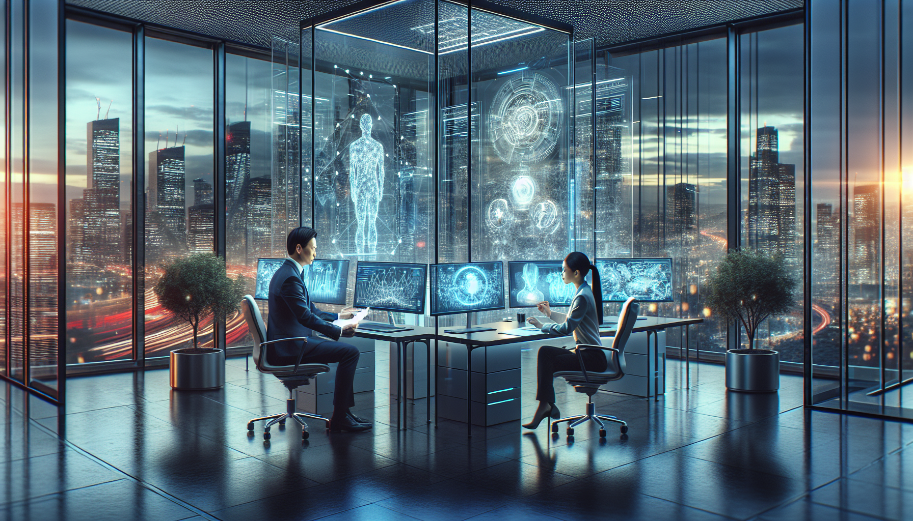 実務ワークフロー:AIと人間の役割分担のイメージ