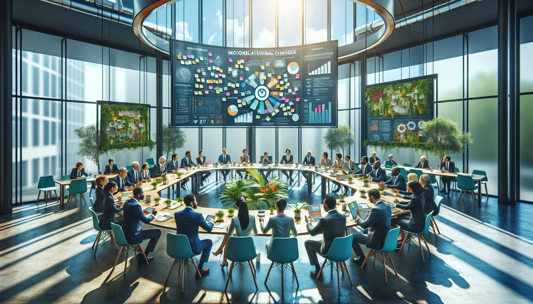 組織での導入と定着のコツのイメージ