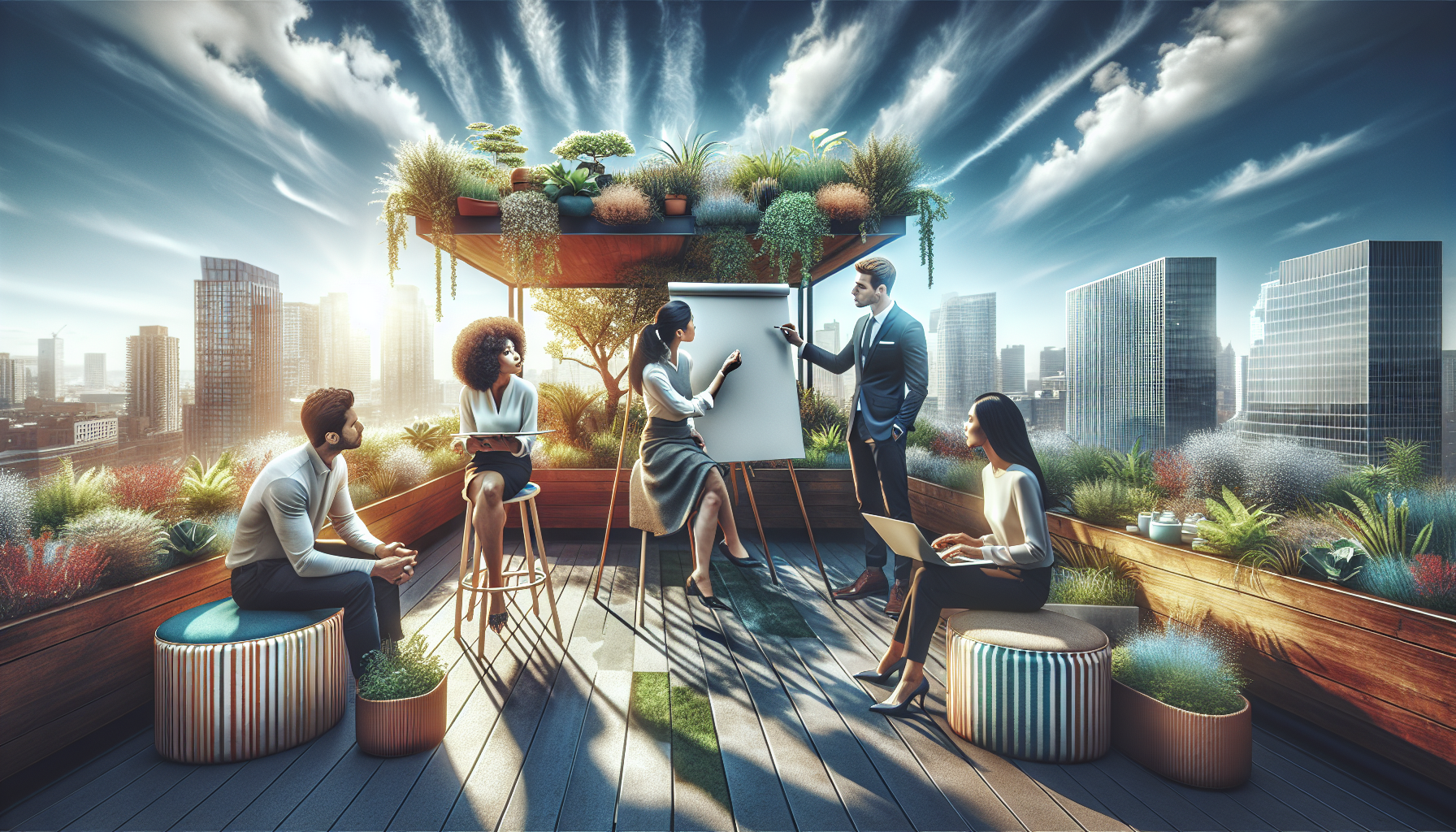 商業化と提案の観点からの工夫のイメージ