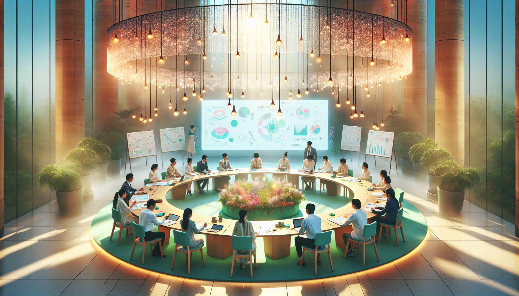 チェンジマネジメントと人の巻き込み方のイメージ