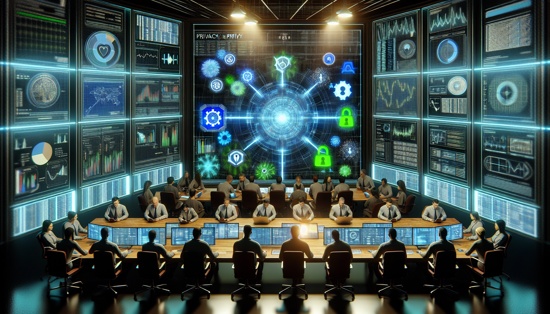 プライバシー、同意管理、リスク対応のイメージ