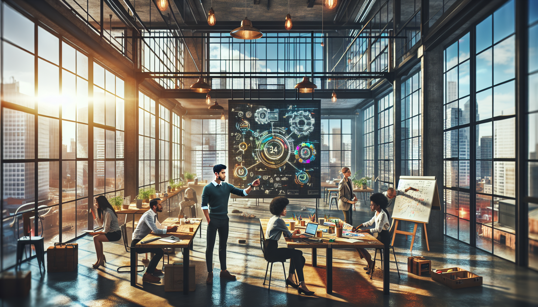 スケール化のためのツールと役割分担のイメージ