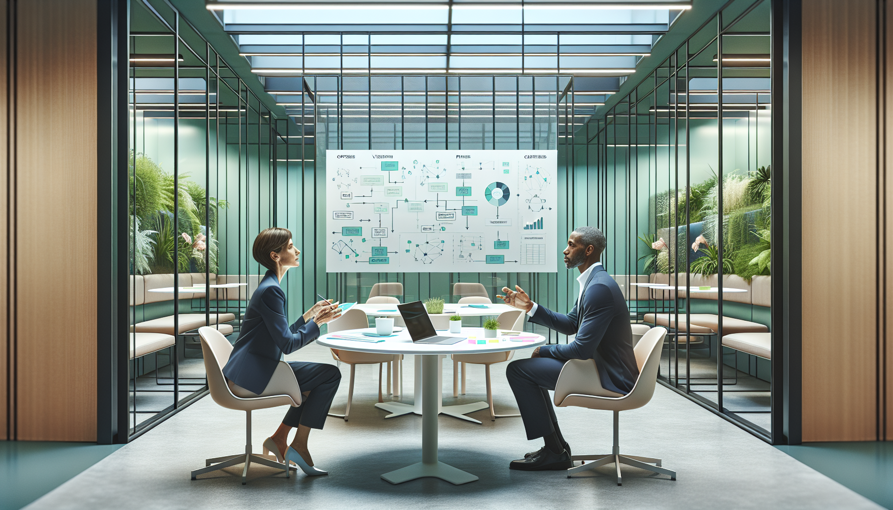 実行プラン:パイロットとGo/No‑Goの判定のイメージ